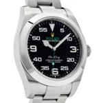 Rolex Air-King Replica 116900 Stainless Steel Black Dial - Image 4