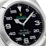 Rolex Air-King Replica 116900 Stainless Steel Black Dial - Image 5