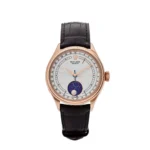 Rolex Cellini Replica 50535 Rose Gold White Dial Moon Phase