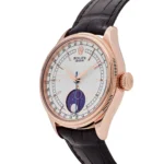 Rolex Cellini Replica 50535 Rose Gold White Dial Moon Phase - Image 3