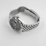Rolex Datejust Replica 126334 'Wimbledon' Stainless Steel Slate Dial Jubilee - Image 4