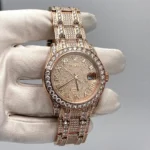 Rolex Datejust Replica Pearlmaster 86405RBR Diamond Paved - Image 2