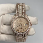 Rolex Datejust Replica Pearlmaster 86405RBR Diamond Paved - Image 3