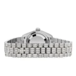 Rolex Datejust Replica 279459RBR Ladies White Gold Pave Set Diamonds - Image 4