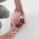 Rolex Datejust Replica 279175 'Ladies' Rose Gold Olive Diamond Dial - Image 9