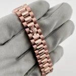 Rolex Datejust Replica 279175 'Ladies' Rose Gold Olive Diamond Dial - Image 10