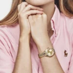 Rolex Datejust Replica 279138RBR 'Ladies' Yellow Gold Champagne Diamond Dial President - Image 2