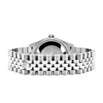 Rolex Datejust Replica 278384RBR Ladies White Gold Stainless Steel Silver Di - Image 3