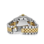 Rolex Datejust Replica 278383RBR 'Ladies' Yellow Gold Stainless Steel Green Roman Dial Diamond Bezel - Image 5