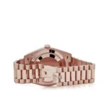 Replica Rolex Day-Date 228235 Rose Gold Olive Green Dial - Image 6