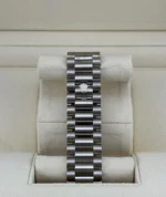 Replica Rolex Day-Date II 218239 White Gold Silver Dial - Image 4