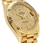 Replica Rolex Day-Date 40 Yellow Gold Champagne Dial 228238 - Image 3