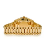 Replica Rolex Day-Date 228398TRU Yellow Gold Roman Dial Ruby Bezel - Image 6