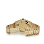 Replica Rolex Day-Date 228398TBR Yellow Gold Onyx Baguette Diamond Dial Baguette Bezel - Image 6