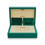 Replica Rolex Day-Date 228398TBR Yellow Gold Onyx Baguette Diamond Dial Baguette Bezel - Image 8