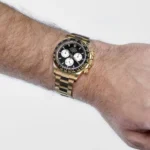 Rolex Daytona Replica 126528LN 'Le Mans' Yellow Gold Black Dial - Image 2