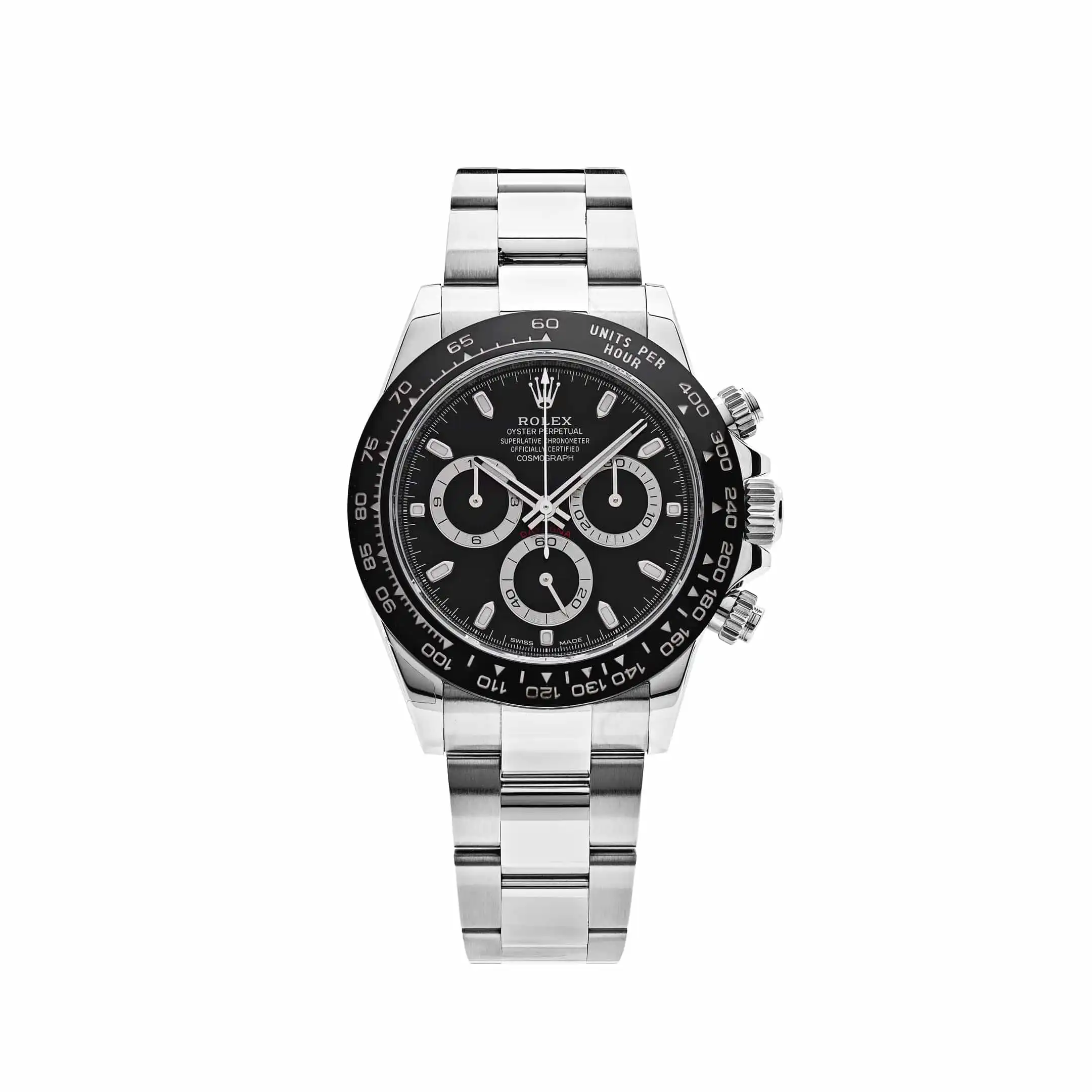 jpvvzppjty4.webp Rolex Daytona Replica 116500LN Stainless Steel Black Dial - Image 1