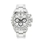 Rolex Daytona Replica 16520 Zenith Movement Stainless Steel White Dial