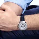 Rolex Daytona Replica 126589RBR White Gold Diamond Mother of Pearl Dial Diamond Bezel - Image 2
