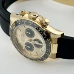 Rolex Daytona Replica 126518LN Yellow Gold Champagne Black Dial - Image 3