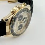 Rolex Daytona Replica 126518LN Yellow Gold Champagne Black Dial - Image 4
