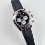 Rolex Daytona Replica 126515LN Rose Gold Black Dial - Image 3