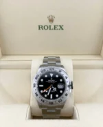 Rolex Explorer II Replica 226570 Stainless Steel Black Dial - Image 2