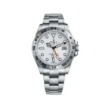 Rolex Explorer II Replica 216570 Stainless Steel White Dial