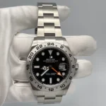 Rolex Explorer II Replica 216570 Stainless Steel Black Dial - Image 3