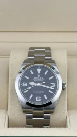 Rolex Explorer Replica 224270 Stainless Steel Black Dial - Image 2