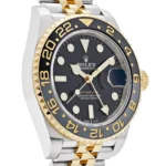 Rolex GMT-Master II Replica 126713GRNR Stainless Steel Yellow Gold Black Dial Jubilee - Image 4