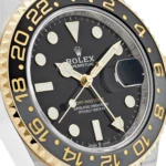 Rolex GMT-Master II Replica 126713GRNR Stainless Steel Yellow Gold Black Dial Jubilee - Image 5