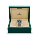 Rolex GMT-Master II Replica 126713GRNR Stainless Steel Yellow Gold Black Dial Jubilee - Image 7