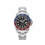 Rolex GMT-Master II Replica 126710BLRO 'Pepsi' Stainless Steel Black Dial Oyster
