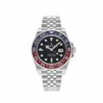 Rolex GMT-Master II Replica 126710BLRO 'Pepsi' Stainless Steel Black Dial Jubilee