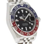 Rolex GMT-Master II Replica 126710BLRO 'Pepsi' Stainless Steel Black Dial Jubilee - Image 4