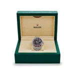 Rolex GMT-Master II Replica 126710BLRO 'Pepsi' Stainless Steel Black Dial Jubilee - Image 6