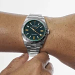 Replica Rolex Milgauss 116400GV Stainless Steel Black Dial - Image 2