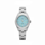 Rolex Oyster Perpetual Replica 277200 'Ladies' Stainless Steel Tiffany Blue Turquoise Dial