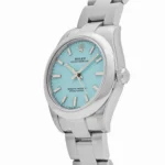 Rolex Oyster Perpetual Replica 277200 'Ladies' Stainless Steel Tiffany Blue Turquoise Dial - Image 3
