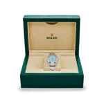 Rolex Oyster Perpetual Replica 277200 'Ladies' Stainless Steel Tiffany Blue Turquoise Dial - Image 7