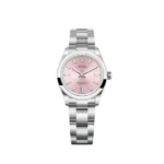 Rolex Oyster Perpetual Replica 277200 'Ladies' Stainless Steel Pink Dial