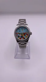 Rolex Oyster Perpetual Replica 277200 'Ladies' Stainless Steel 'Celebration Motif' Dial - Image 2