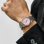 Rolex Oyster Perpetual Replica 126000 Stainless Steel Candy Pink Dial - Image 2