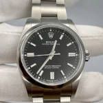 Rolex Oyster Perpetual Replica 126000 Stainless Steel Black Dial - Image 3