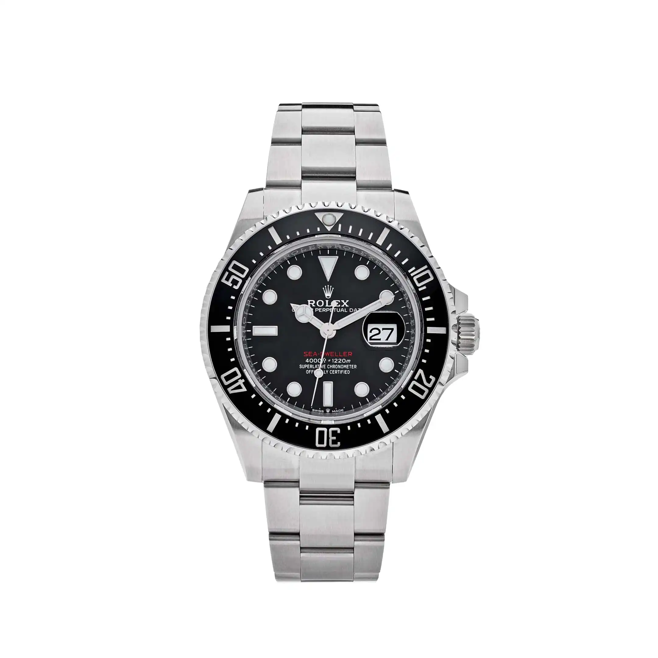 jih515waksj.webp Replica Rolex Sea-Dweller 126600 Stainless Steel Black Dial - Image 1