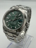 Replica Rolex Sky-Dweller 336934 Stainless Steel Green Dial - Image 3