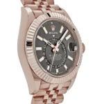 Replica Rolex Sky-Dweller 336935 Everose Gold Slate Dial Jubilee - Image 4