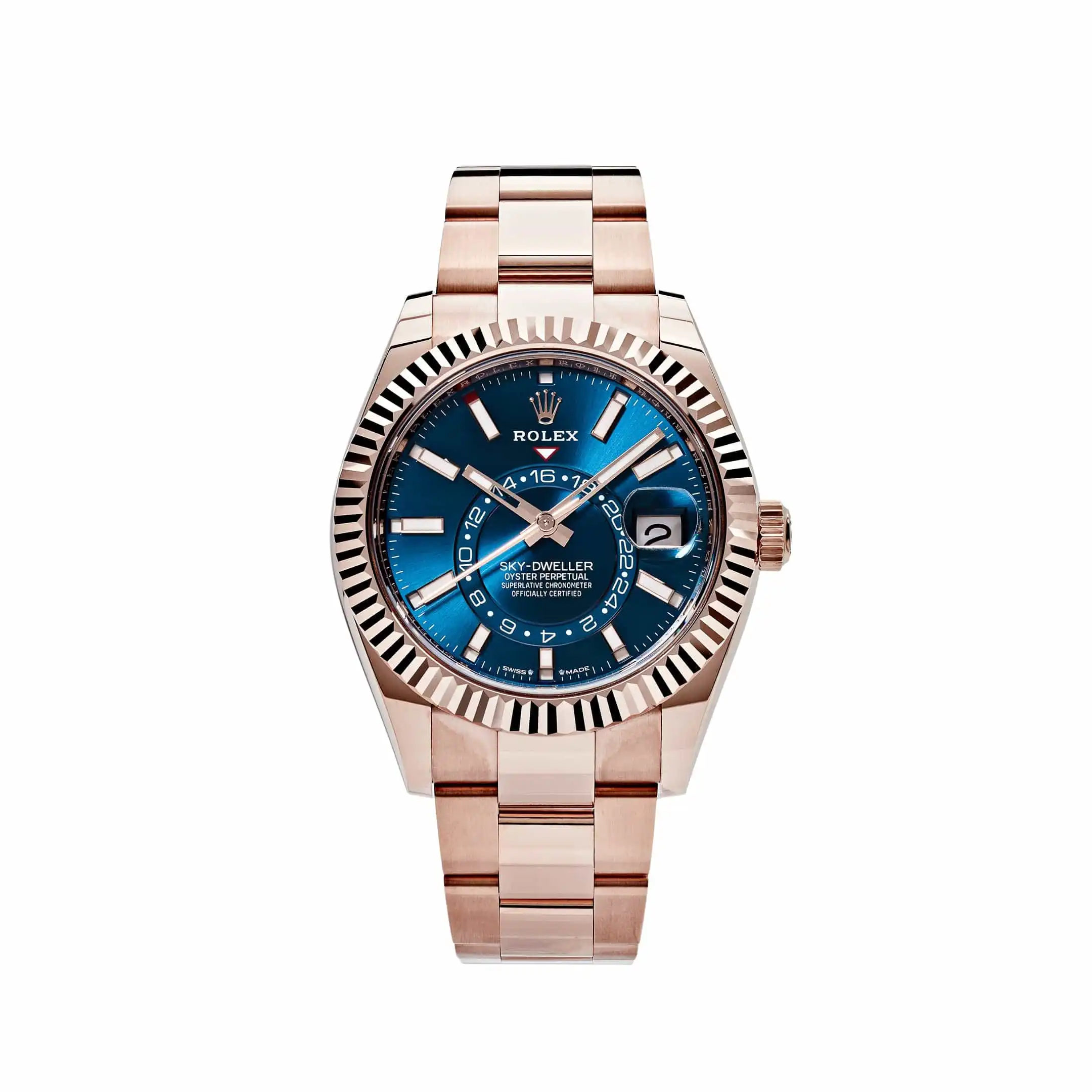 mmgy4j5tgya.webp Replica Rolex Sky-Dweller 336935 Rose Gold Blue Dial - Image 1