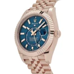 Replica Rolex Sky-Dweller 336935 Everose Gold Blue Dial Jubilee - Image 3